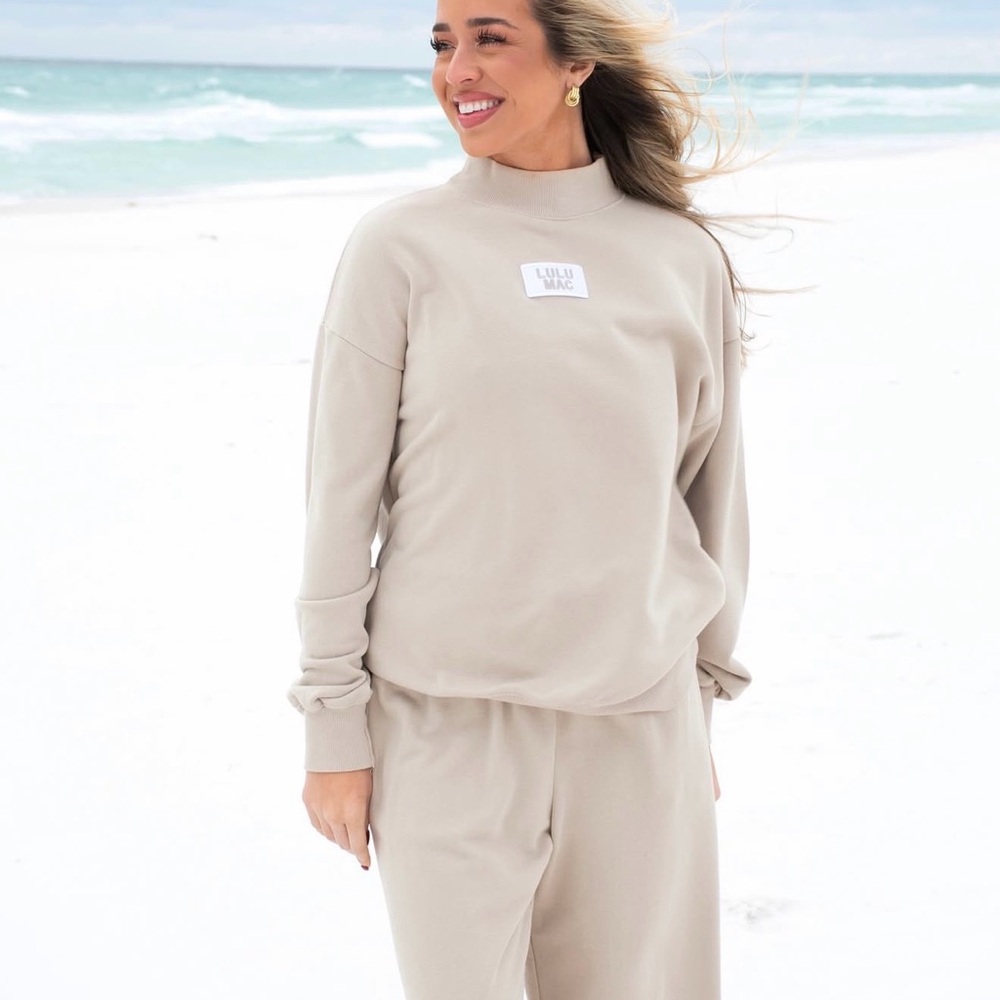 Lulu Mac Tan Sweatshirt